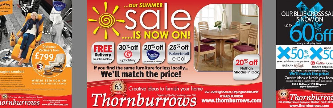 Thornburrows Example adverts